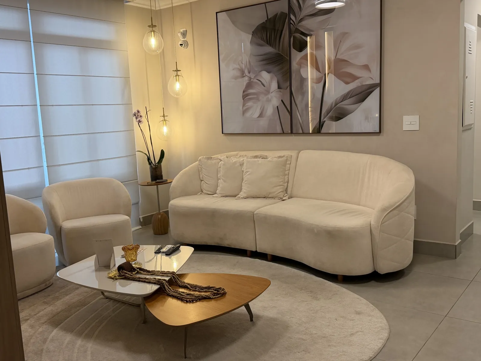 Sala de espera da Alma Clinic